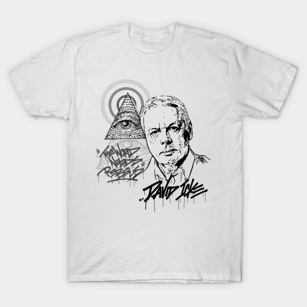 David Icke T-Shirt by MadLanguage